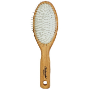 Fuchs Brushes Расческа для волос Ambassador овальная деревянная со стальными зубчиками 1 штука