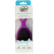 Wet Brush Мини-расческа для облегчения расчесывания фиолетовая 1 расческа