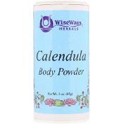 WiseWays Herbals LLC Calendula Body Powder 3 oz (85 g)