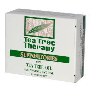 Tea Tree Therapy Свечи с маслом чайного дерева для гигиены влагалища 6 суппозиториев