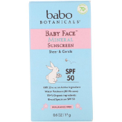 Babo Botanicals Baby Face солнцезащитный крем на минеральной основе в виде стика SPF 50 0 6 унц. (17 г)