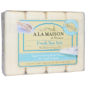 A La Maison de Provence Мыло для рук & тела Свежая морская соль 4 бруска по 3.5 унции