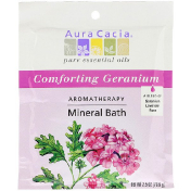 Aura Cacia Минеральная ароматерапевтическая ванна Comforting Geranium 70.9 г