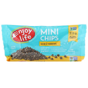 Enjoy Life Foods Мини-капли полугорький шоколад 283 г