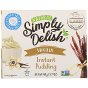 Natural Simply Delish Natural Instant Pudding Vanilla 1.7 oz (48 g)