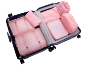 Набор из шести сумочек для одежды Packing Cubes-01 Pink 1000 г