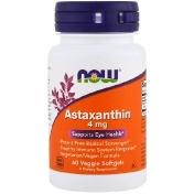 Now Foods Астаксантин 4 мг 60 растительных капсул