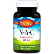 Carlson Labs N·A·C N-ацетилцистеин 500 мг 60 капсул