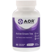 Advanced Orthomolecular Research AOR Active Green Tea зеленый чай 90 растительных капсул
