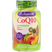 VitaFusion CoQ10 Natural Peach Flavor 200 mg 60 Gummies