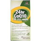 Genceutic Naturals Коэнзим Q10 24 Часа 100 мг 60 вегетарианских капсул
