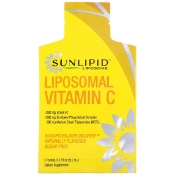 SunLipid Липосомальный витамин C с натуральными ароматизаторами 30 пакетиков по 5 0 мл (0 17 унции)