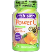 VitaFusion Power C High Potency Vitamin C Natural Orange Flavor 70 Gummies