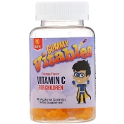 Vitables Gummy Vitamin C for Children Orange Flavor 60 Vegetarian Gummies