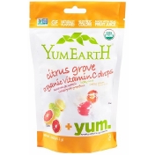 YumEarth Органические леденцы с витамином C цитрусовый вкус 3.3 унций (93.5 г)