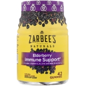 Zarbee&#x27;s Бузина для укрепления иммунитета натуральный ягодный вкус 42 жевательные таблетки