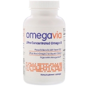 OmegaVia Ультраконцентрат омега-3 60 мягких таблеток