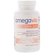 OmegaVia ДГК 600 120 капсул