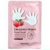 Tony Moly I&#x27;m Lovely Peach Hand Mask 1 Pair 0.56 oz (16 g)