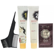 Doori Cosmetics Daeng Gi Meo Ri краска для волос с лекарственными травами оттенок темно-каштановый 1 набор
