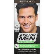 Just for Men Мужская краска для волос Original Formula оттенок черный H-55 одноразовый комплект