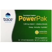 Trace Minerals Research Electrolyte Stamina PowerPak Lemon Lime 30 Packets 0.17 oz (4.9 g) Each