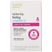UpSpring Baby Liquid D3 Drops Vitamin D 0.31 fl oz (9.13 ml)