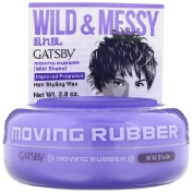 Mandom Gatsby Moving Rubber Hair Styling Wax Wild Shake 2.8 oz