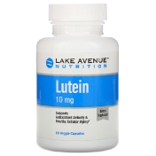 Lake Avenue Nutrition Lutein 10 mg 60 Veggie Capsules