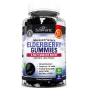 BioSchwartz Advanced Formula Elderberry Gummies 60 Gummies
