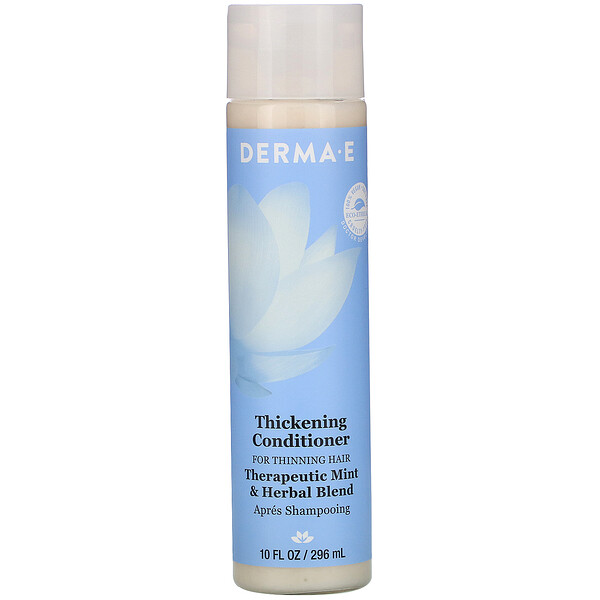 Derma E Thickening Conditioner Therapeutic Mint & Herbal Blend 10 fl oz (296 ml)