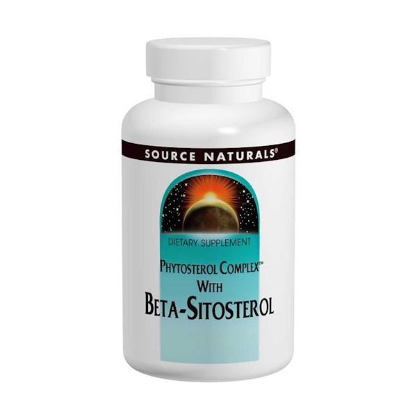 Source Naturals Фитостерольный комплекс с бета-ситостеролом 113 мг 180 таблеток