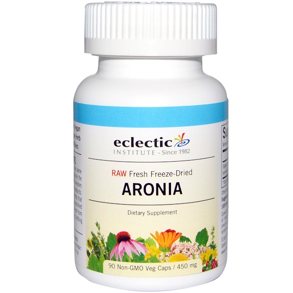 Eclectic Institute Арония 450 мг 90 растительных капсул