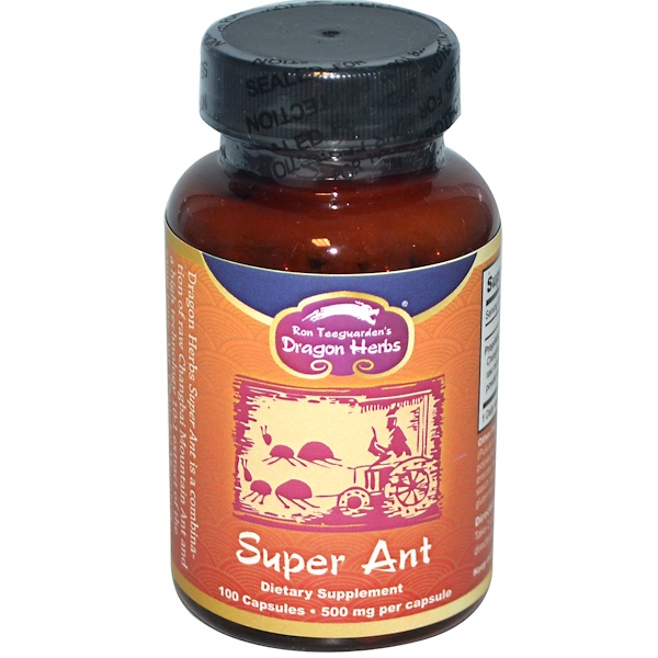 Dragon Herbs Super Ant 500 мг 100 капсул