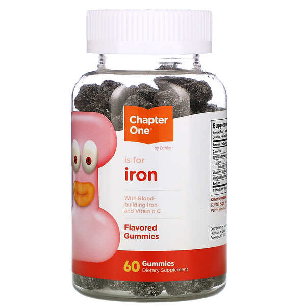Chapter One I is for Iron 60 Gummies