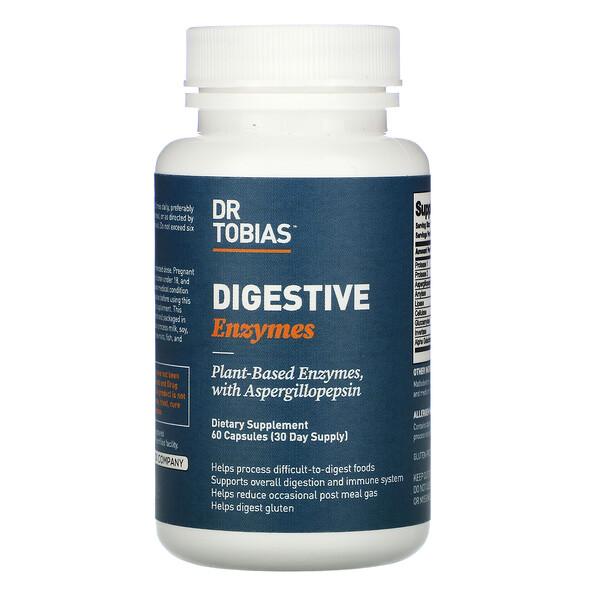Dr. Tobias Digestive Enzymes 60 Capsules