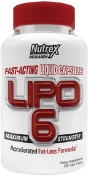 Nutrex Lipo 6 120 капсул
