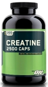 Optimum Nutrition Creatine Monohydrate 2500 Caps 200 капсул