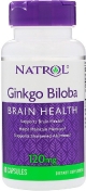 Natrol Ginkgo Biloba Caps 120 мг 60 капсул