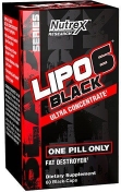 Nutrex Lipo 6 Black Ultra Concentrate 60 капсул