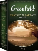 Greenfield Classic Breakfast черный листовой чай Гринфилд 200 г