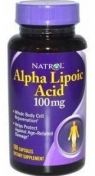 Natrol Alpha Lipoic Acid 100 мг 100 капсул