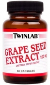 Twinlab Grape Seed Extract 100 мг 60 капсул