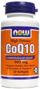 Now CoQ10 400 мг 30 капсул