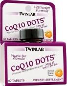 Twinlab CoQ10 Dots 30 мг 60 таблеток
