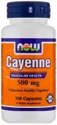 Now Cayenne 500 мг 100 капсул