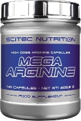 Scitec Nutrition Mega Arginine 140 капсул