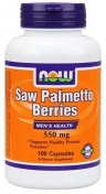 Now Saw Palmetto Berries 550 мг 100 капсул