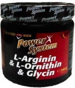 Power System L-Arginin & L-Ornithin & Glycin 360 г