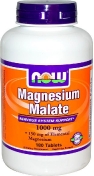 Now Magnesium Malate 1000 мг 180 таблеток